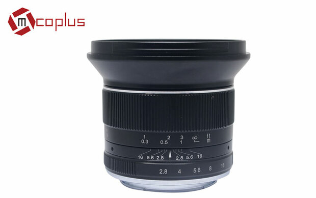Mcoplus 12mm F/2.8 voor Fujifilm