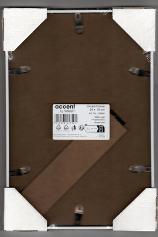 Nielsen Accent Instant Frame zilver mat