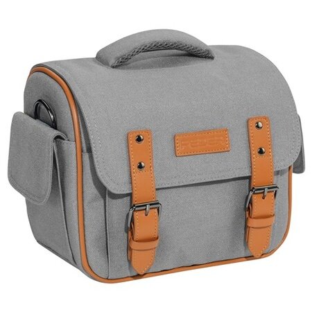 Pedea XL Vintage Pro licht grijs fototas