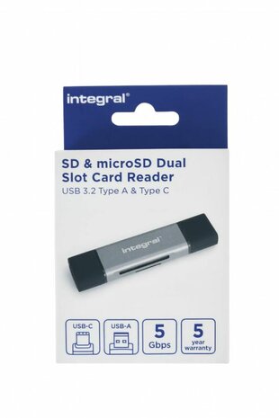 Integral Dual Interface SD & microSD