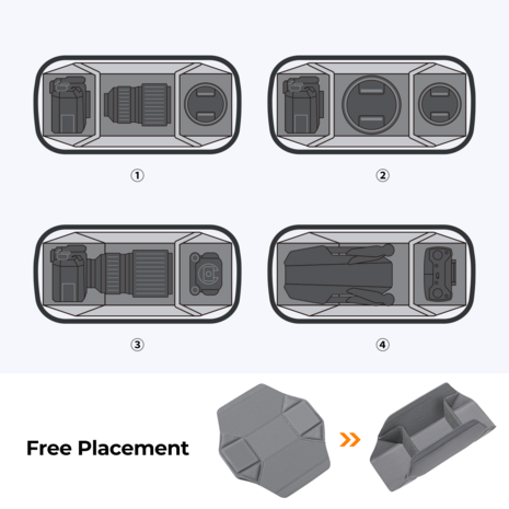 K&F Concept Alpha cameratas 10L