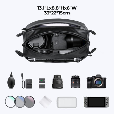 K&F Concept Alpha cameratas