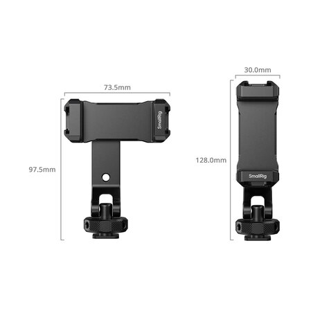 SmallRig 6661 PC-T1 Metal Phone Clamp